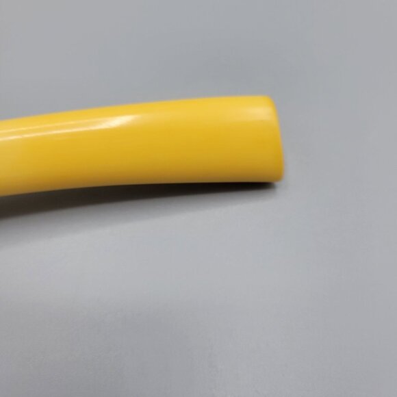 Vtg MCM Washington Forge Steak Knife Set Bakelite Yellow Handles Original Box - Picture 10 of 14